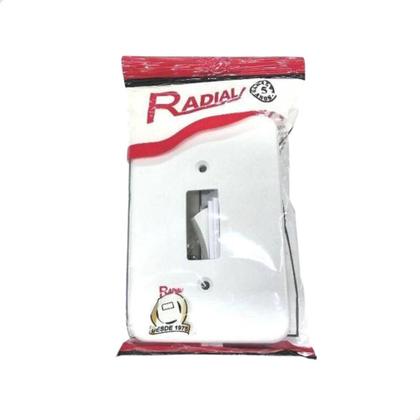 Imagem de Conjunto Interruptor Tecla Simples (POLLAR) 10A - RADIAL