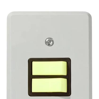 Imagem de Conjunto Interruptores Simples Embutido 4x2 Pial 2100 10A