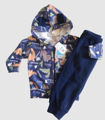 Imagem de Conjunto inverno masculino infantil soft com proteção UV 50