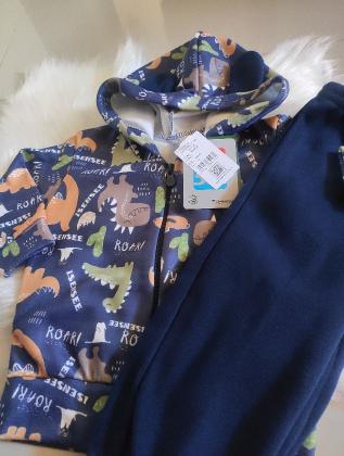 Imagem de Conjunto inverno masculino infantil soft com proteção UV 50