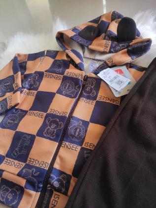 Imagem de Conjunto inverno masculino infantil soft com proteção UV 50