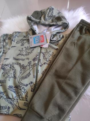 Imagem de Conjunto inverno masculino infantil soft com proteção UV 50