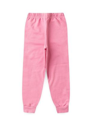 Imagem de Conjunto Inverno Menina Rosa Jaqueta Com Capuz e Calça em Moletom Ursinho