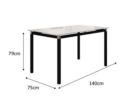 Imagem de Conjunto Itália com 4 Cadeiras e Base Tocantins BM Tubulares