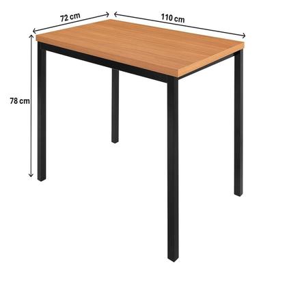 Imagem de Conjunto Jade Flex 110cm Tampo Laminado com 4 Cadeiras