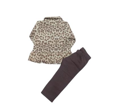 Imagem de Conjunto Jaqueta Calça Marisol Infantil Onça 10301987