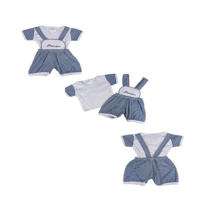 Imagem de Conjunto Jardineira Bebe Menino Short e Blusa