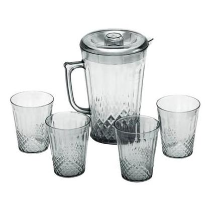 Imagem de Conjunto Jarra com 4 Copos Acrílico
