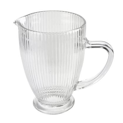 Imagem de Conjunto Jarra E Copos Prisma Canelado Transparente