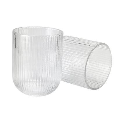 Imagem de Conjunto Jarra E Copos Prisma Canelado Transparente