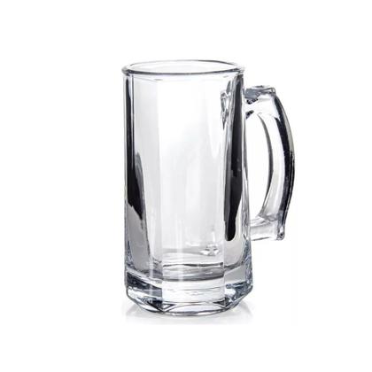 Imagem de Conjunto Jogo 2 Caneca Vidro Grosso E Resistente De Chopp Cerveja Refrigerante Bar Restaurante