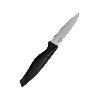 Imagem de Conjunto Jogo de facas 7 peças com cepo de Madeira Cross - Preto Brinox Ref. 2556/111