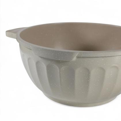 Imagem de Conjunto Jogo De Panelas 11 Peças Antiaderente Indução Gás Revestido Cerâmica Granito