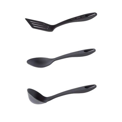 Imagem de Conjunto Jogo de Panelas 8 Peças Frigideira Caçarola Fervedor Leiteira Seletta Cereja Colher Espátula Concha MTA - 8834