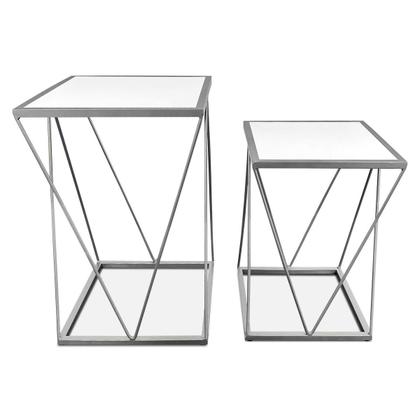 Imagem de Conjunto Jogo Mesa De Canto Decorativa Lateral Wire Para Sala Quarto