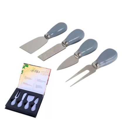 Imagem de Conjunto Jogo Para Queijo Premium 4 Peças Gourmet Mesa Posta - Unyhome