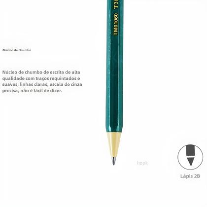Imagem de Conjunto Kawaii de Lápis Mecânicos 2B (2,0 mm) com Apontador - Ideal para Estudantes