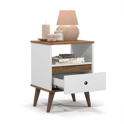 Imagem de Conjunto kit 2 Mesa de cabeceira retro quarto - Ted