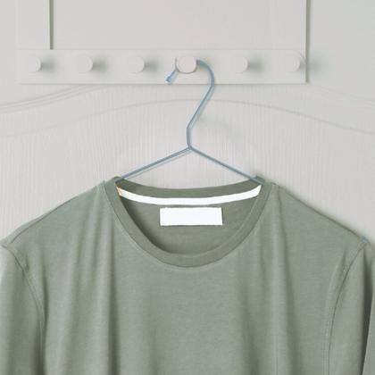 Imagem de Conjunto Kit 60 Peças Cabides Acabamento Clássico Elegante Aço Armário Resistente Multiuso