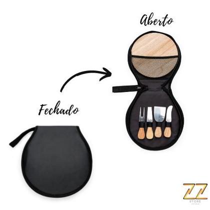 Imagem de Conjunto Kit Para Queijo e Petiscos Com 5 Peças Gourmet