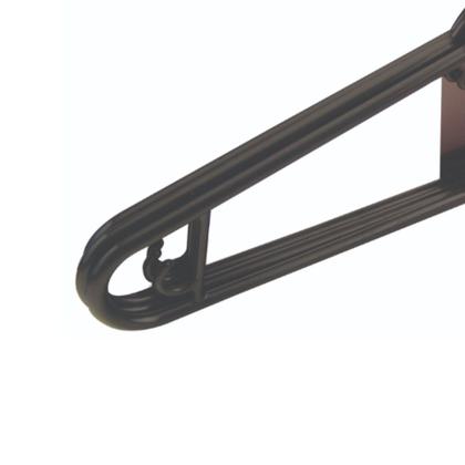 Imagem de Conjunto Kitt de Cabide 3 unidades Plástico resistente Preto - UninJet