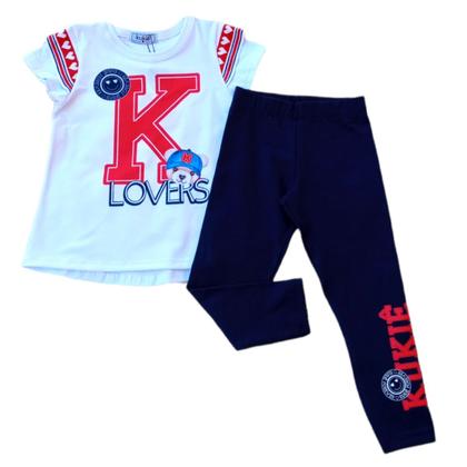 Imagem de Conjunto Kukiê Branco K Lovers com Legging