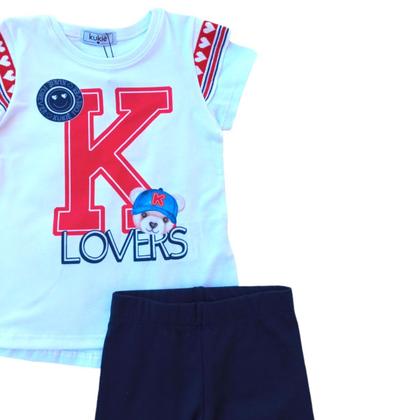 Imagem de Conjunto Kukiê Branco K Lovers com Legging