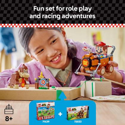 Imagem de Conjunto LEGO Super Mario Kart com Donkey Kong