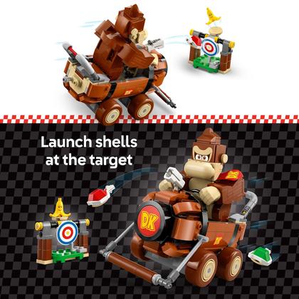 Imagem de Conjunto LEGO Super Mario Kart com Donkey Kong