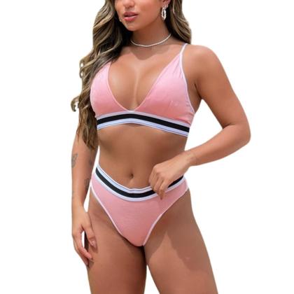 Imagem de Conjunto lingerie algodão premium calcinha top