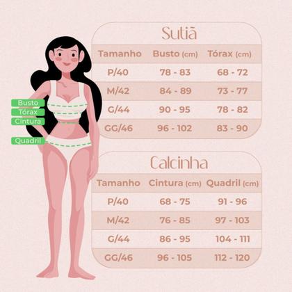 Imagem de Conjunto Lingerie C/Aro Especial Renda E Tule Mariê Preto