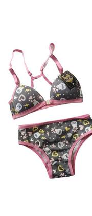 Imagem de Conjunto Lingerie Infantil Menina Moça com bojo