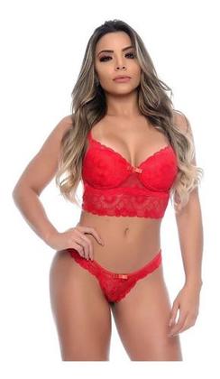 Imagem de Conjunto Lingerie Langeri Cropped
