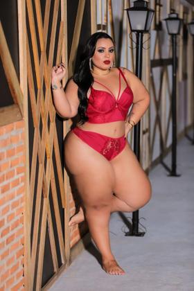 Imagem de Conjunto Lingerie Plus Size- Alta Qualidade- Luxo- Sensual