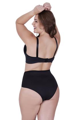 Imagem de Conjunto Lingerie Plus Size Calcinha Cós Alto Sutiã com Bojão-c15 CONJUNTO DANI