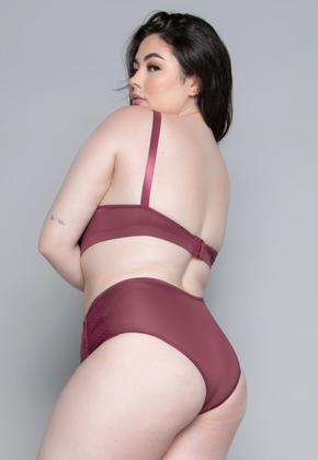 Imagem de Conjunto Lingerie Vekyo Plus Size Luxo Com Bojo