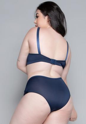 Imagem de Conjunto Lingerie Vekyo Plus Size Luxo Com Bojo
