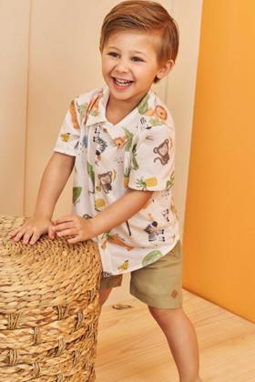 Imagem de Conjunto Luc.boo Camisa Wave Safari Linha Luxo Cód: 236