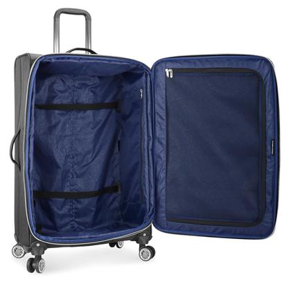 Imagem de Conjunto Luggage Traveler's Choice Lares Softside de 3 peças preto