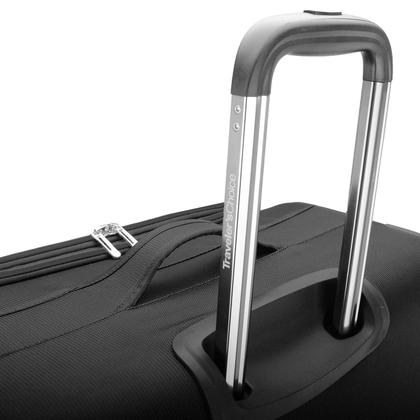 Imagem de Conjunto Luggage Traveler's Choice Lares Softside de 3 peças preto