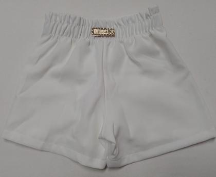 Imagem de Conjunto Luxo Menina Blusa + Shorts Saia Pérolas Lessa K177