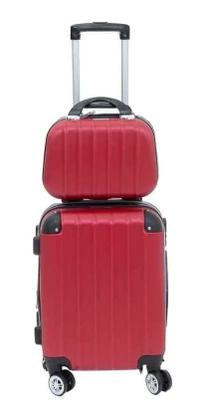 Imagem de Conjunto Mala De Viagem Bordo P Pp 2 Frasqueira Rígida 360