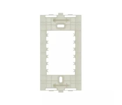 Imagem de Conjunto Margirius 4x2 Interruptor Duplo Simples 10A Sleek