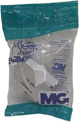 Imagem de Conjunto Margirius Sleek Módulo Interruptor Intermediário PA016057 Branco 673145