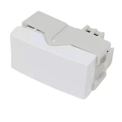 Imagem de Conjunto Margirius Sleek Módulo Interruptor Paralelo 10A 250V Branco PA016060 - 674885