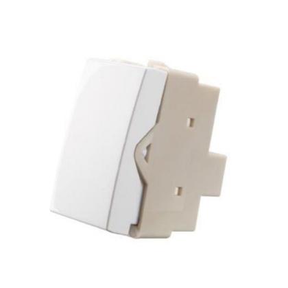Imagem de Conjunto Margirius Sleek Módulo Interruptor Paralelo 10A 250V Branco PA016060 - 674885