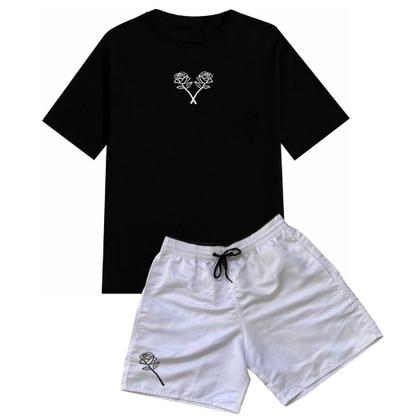 Imagem de Conjunto Masculino Camiseta e Short Moda Tumblr