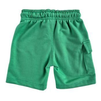 Imagem de Conjunto Masculino de Camiseta de Malha e Bermuda de Moletom sem Felpa Cores Cinza e Verde - Up Baby