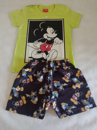 Imagem de Conjunto masculino infantil personagem Mickey Mouse