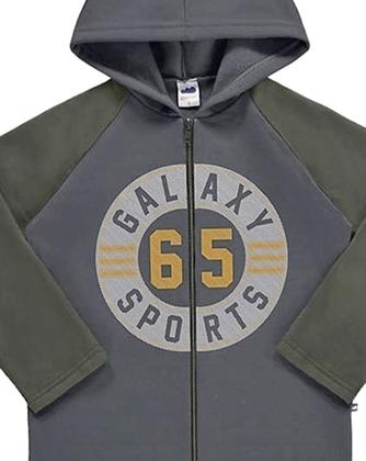 Imagem de Conjunto Masculino Moletom Flanelado Jaqueta C/capuz Nº 10